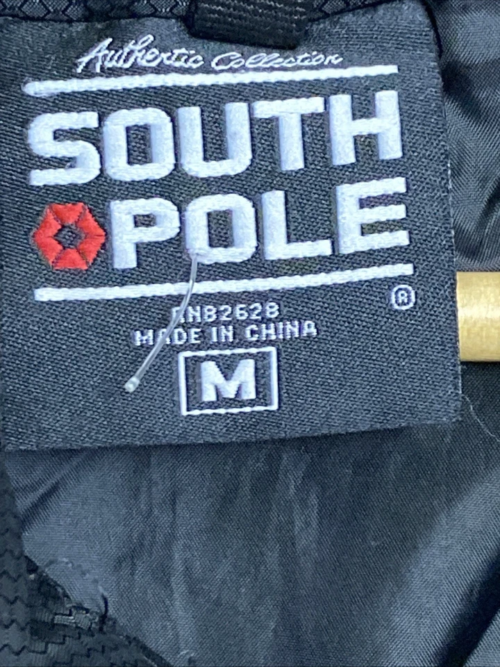 "Chaqueta acolchada acolchada acolchada Y2K con capucha-por Polo Sur, estilo 5 Burroughs-pecho de 54"" para hombre" Foto 3 de 4