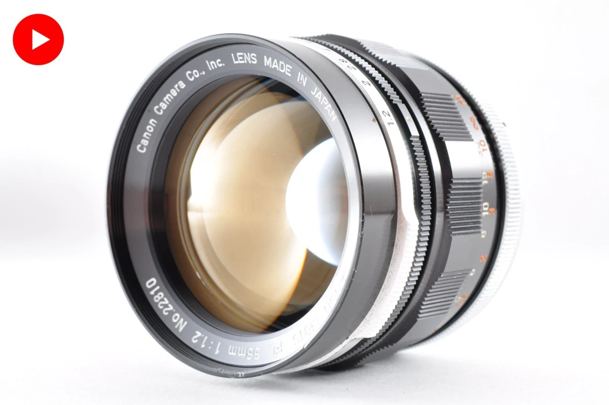 Canon f/1.2 Camera Lenses 58mm Focal for sale | eBay
