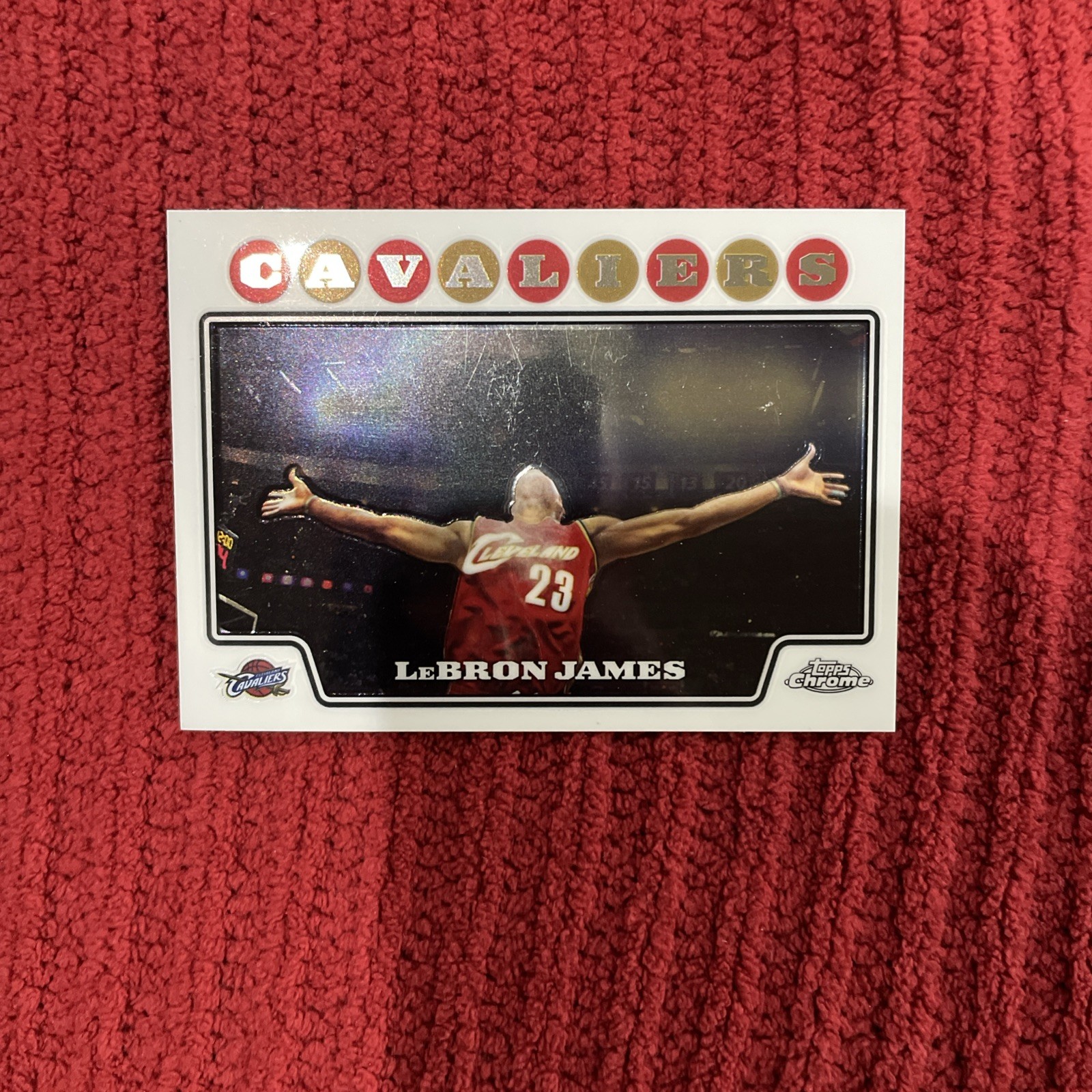 2008-09 Topps Chrome - LeBron James #23