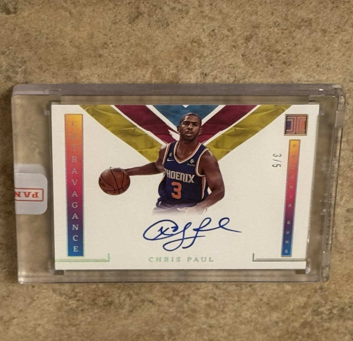 Panini Chris Paul Basketball Autographed Sports Trading Cards