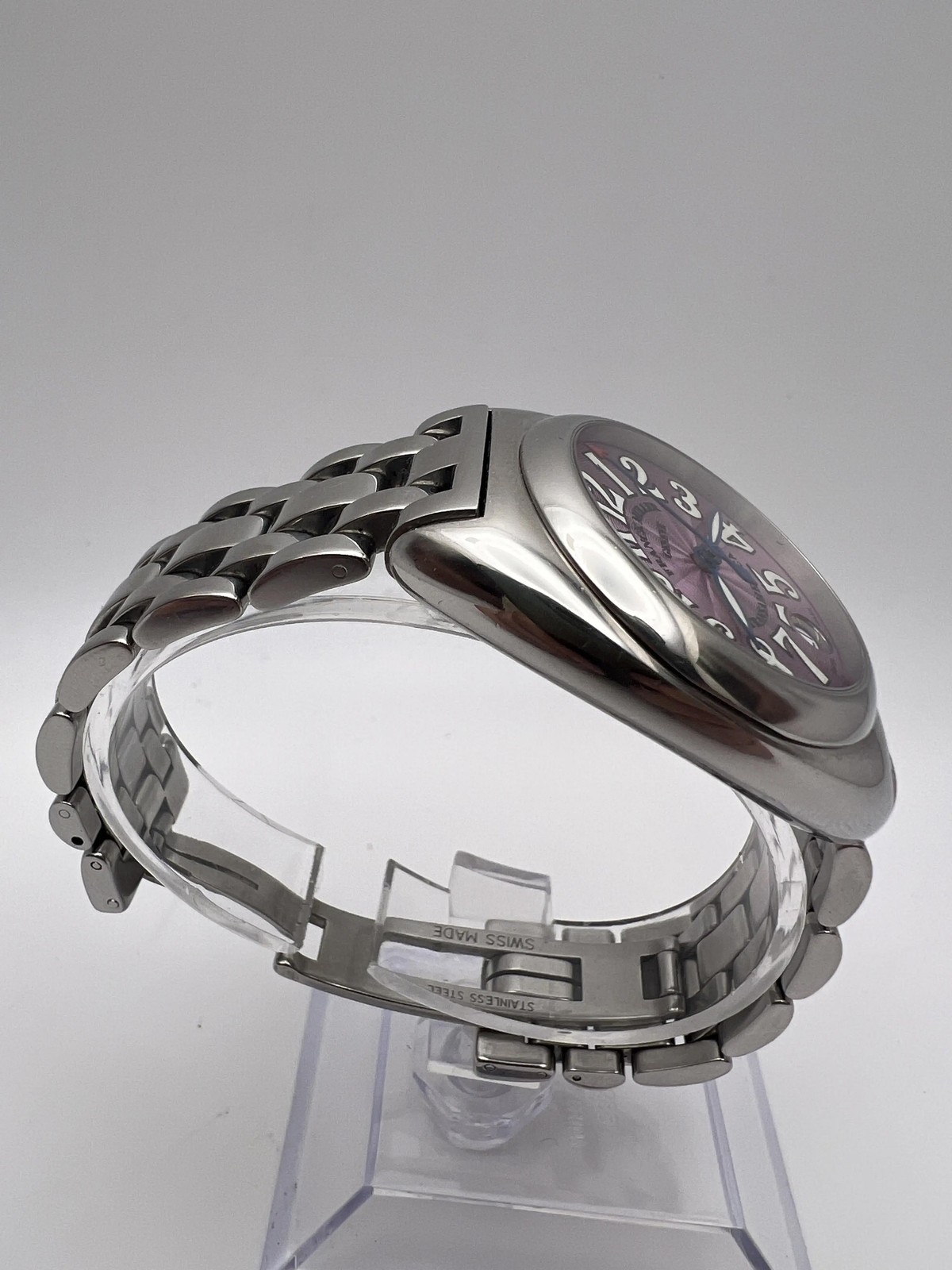 Franck Muller Transamerica 2000L 32mm Stainless Steel Purple