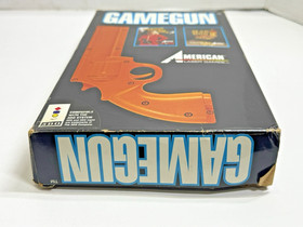 RARE Panasonic 3DO American Laser Games GameGun Light Gun w/ Orig Box & Insert