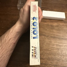 Adventures Of Lolo 2 CIB (Nintendo NES, 1990) Complete CIB - Tested - Authentic