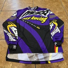 Vintage 1995 MSR Malcolm Smith Racing System 6 Jersey Small Hydromax Sub-Dye MX