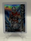 2025 Topps Chrome Cosmic Drake Maye Light Speed #LS-8