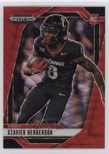 2025 Panini Prizm Draft Picks Ruby Wave Prizm Xzavier Henderson #15 0l8y