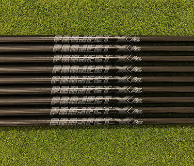 PROJECT X LZ BLACKOUT .355 TAPER TIP STEEL IRON SHAFTS CHOOSE SINGLE OR SET