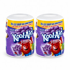 2-Pack Kool-Aid Grape Soft Drink Mix, 19 oz Each