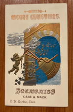 1887 Delmonico Christmas menu