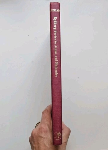 RYDBERG SERIES IN ATOMS AND MOLECULES. By A B F Duncan - HC 1971 - Imagen 2 de 12