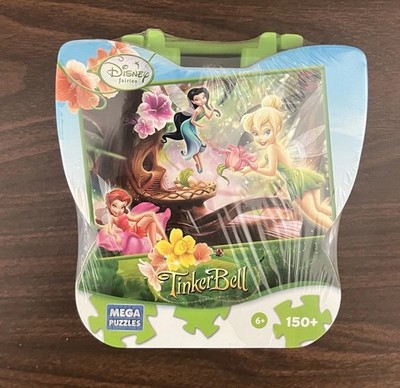Disney Fairies Tinker Bell Puzzle in Collectible Tin Carrying Case -NEW Sealed!