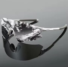 New Rimless Mirror Outdoor Hiking Men Sunglasses Silver Design Anti UV Cykling