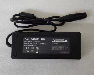 AC Adaptor AC-CU15008 4-hole 15V 8A Netzteil-Adapter-Ladegerät