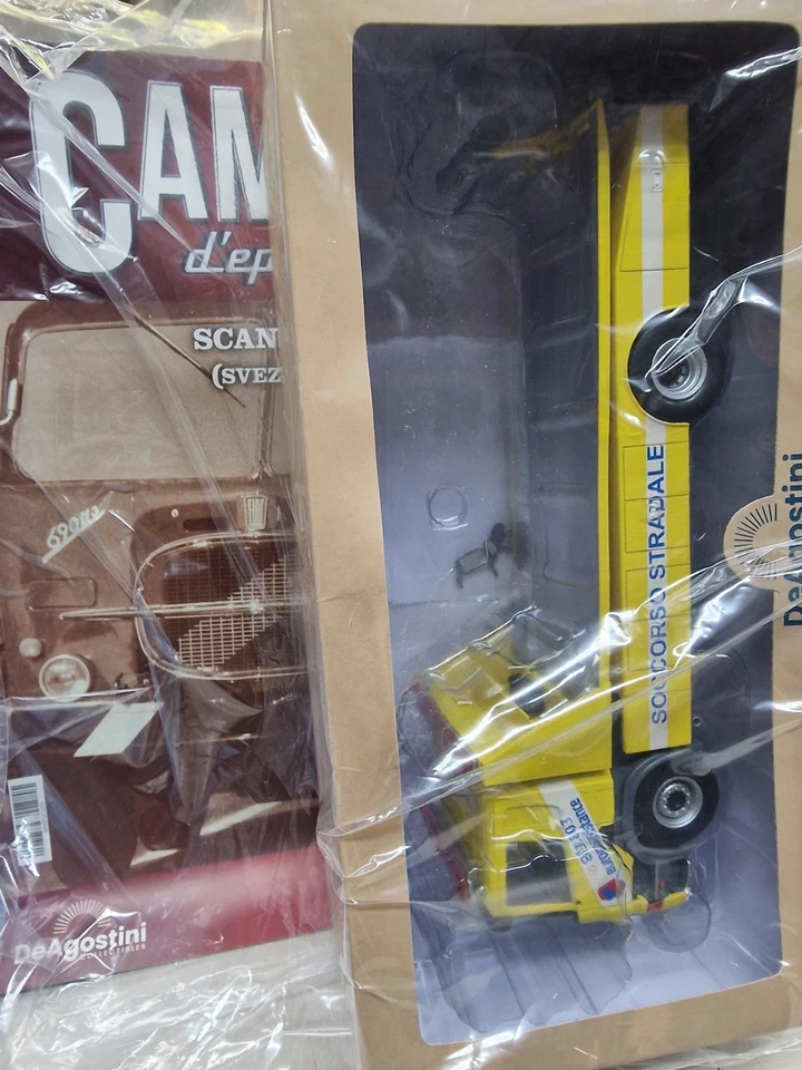 Camion D'epoca N86 Scania P320 Soccorso Stradale 2004 1:43 Nuovo - Immagine 2 di 4