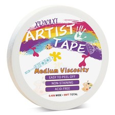 1 Packs Artist Tape Medium Tack White Art Tape for Watercolor Paper Drafting ...