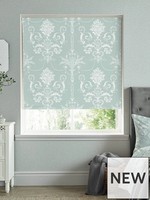 Laura Ashley Josette Corded Duckegg Floral Sunshade (W)90cm (L)162cm (READ)