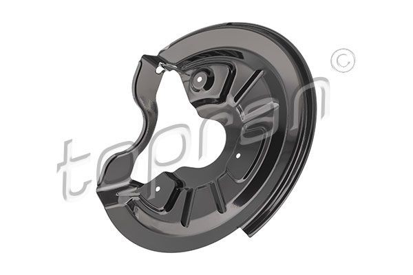 Spritzblech Bremsscheibe Hinten Links Topran 116 818 FÜR Audi Seat Skoda VW-image