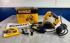 DeWALT DWC860W HD 4-3/8'' 10.8 Amp Wet Dry Tile Stone Masonry Saw