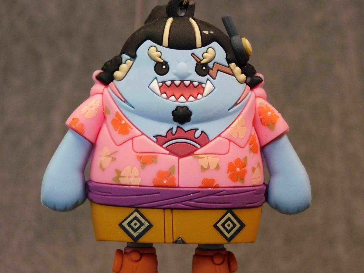 One Piece NEW * Jinbe Clip - Chase * Blind Bag Series 6 Key Chain