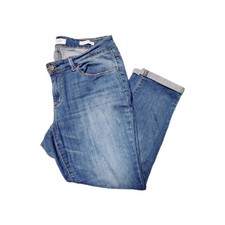 JESSICA SIMPSON Forever Skinny Crop Blue Jean, Women 14W