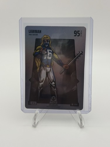 2025 Bo Jackson Battle Arena `Lawman` Trevor Lawrence Silver Battlefoil