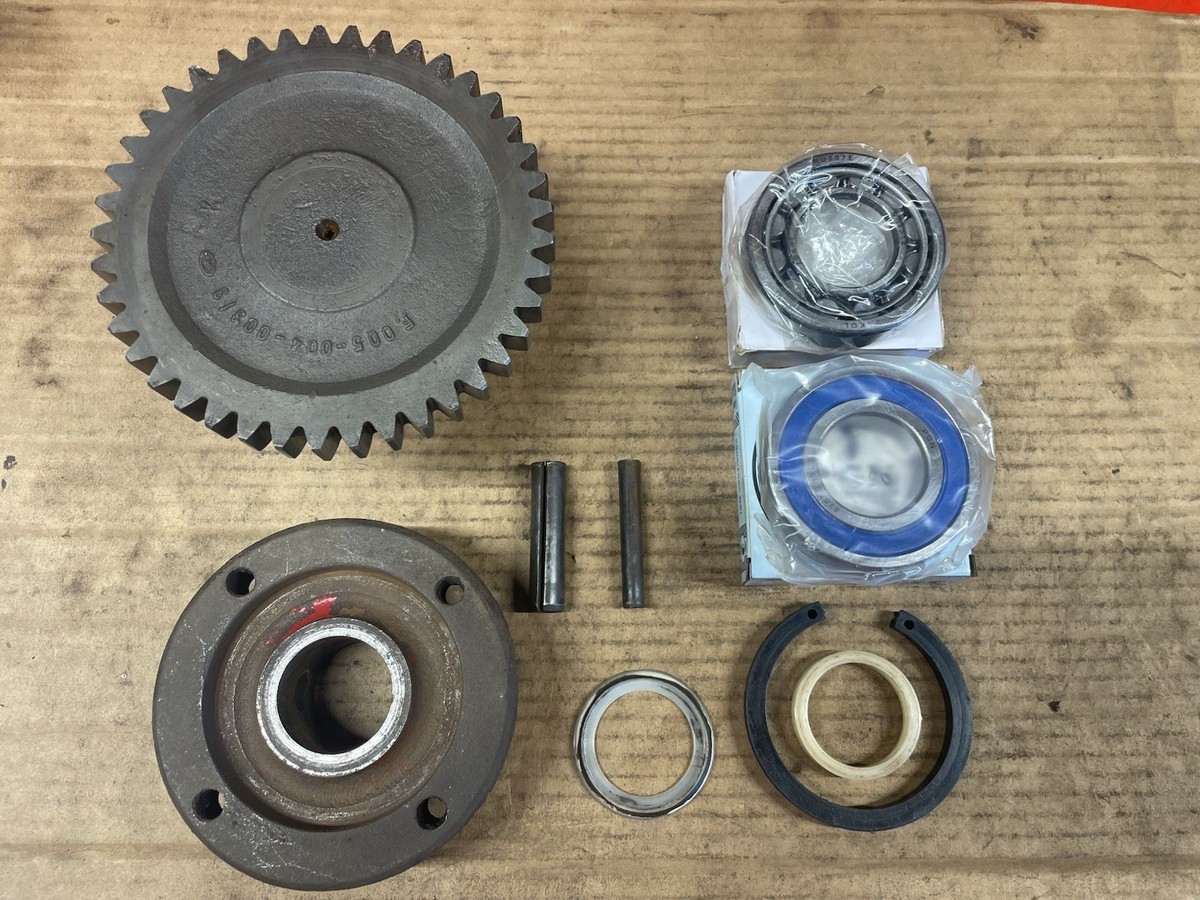 Disc Drive Shaft, Gear, & Hub Assembly For Vicon CM165 CM240 Disc