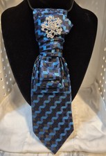Women's Custom Neck tie, Handmade Necklace
