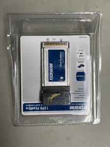 Techgear 1394 Firewire 3-port Cardbus GBR-101 New Sealed