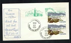 Canada #599i, 1974 $1 Vancouver Hibrite pair on K. R. Coe hand-drawn cachet Cvr