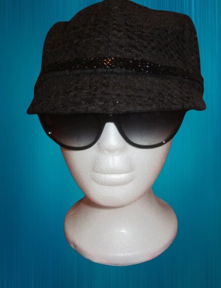 GENIE MEREDITH by Eugenia Kim NWT $135 grey newsboy hat cap  display picture 1