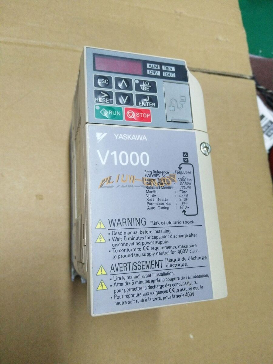 Used 1PC Yaskawa Inverter V1000 CIMR-VA2A0004BAA 0.4KW 220V Used 1PC Yaskawa Inverter V1000 CIMR-VA2A0004BAA 0.4KW 220V