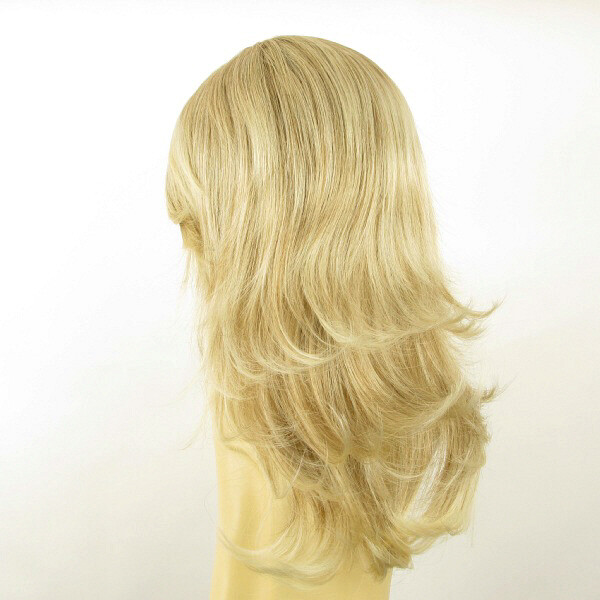 Perruque longue blond clair méché ZOE cheveux synthétiques