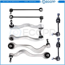 Front Lower Control Arm Ball Joint Sway Bar Suspension Kit For 2008-10 BMW 528i