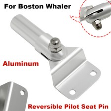 Upgrade For Boston Whaler Reversible Pilot Seat Pin w/ Bracket 1566280 Aluminum