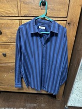 Calvin Klein Dress Striped Shirt  