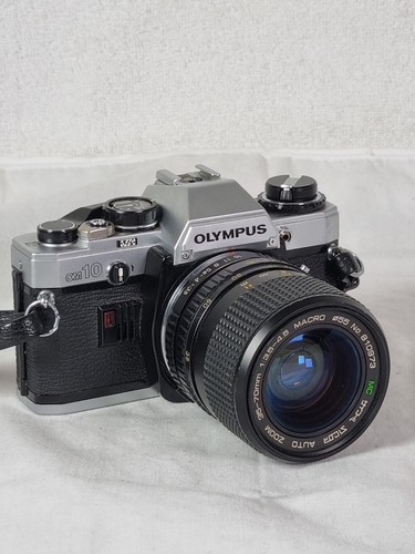OLYMPUS OM10 & 35–70 mm OBJEKTIV, 35 mm Filmkamera, Starter Student Spiegelreflexkamera getestet