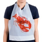 Lobster Seafood Crab Clambake Bibs, Set of 10 – One Size Fits All, Disposable
