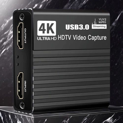 4K HDMI Capture Card1080P 60FPS Audio Video For Nintendo Switch/PS5/PS4/Xbox