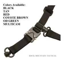 Savvy Sniper QUAD X COBRA Buckle Sling DUAL QD Swivel w AMBI Single Adapter NEW