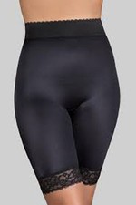Rago High Waist Leg Shaper Light shaping Black Style 518 sizes Large to 14X