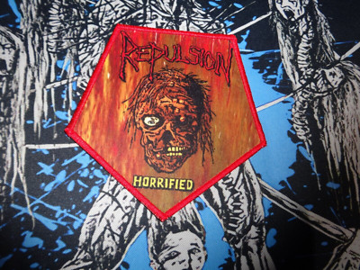 Repulsion Shape Patch Death Metal Misery Index Obituary xx