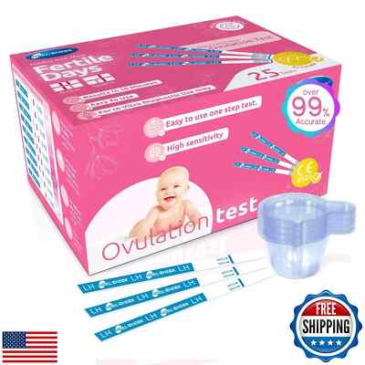 Heal Check Fertility Ovulation Test 99% Accuracy - 30 Test Strips EXP 09/2026