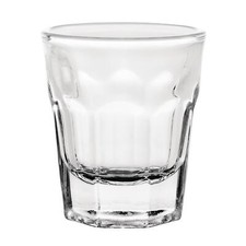 Olympia Orleans halbgetafelte Schnapsgl&auml;ser 4cl - 36 Gl&auml;ser