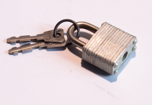Master Lock Mini Luggage Padlock with Key - 第 2/2 張圖片