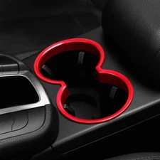 Center Console Water Cup Holder Decorative Sticker Trim for Porsche Macan 14-24