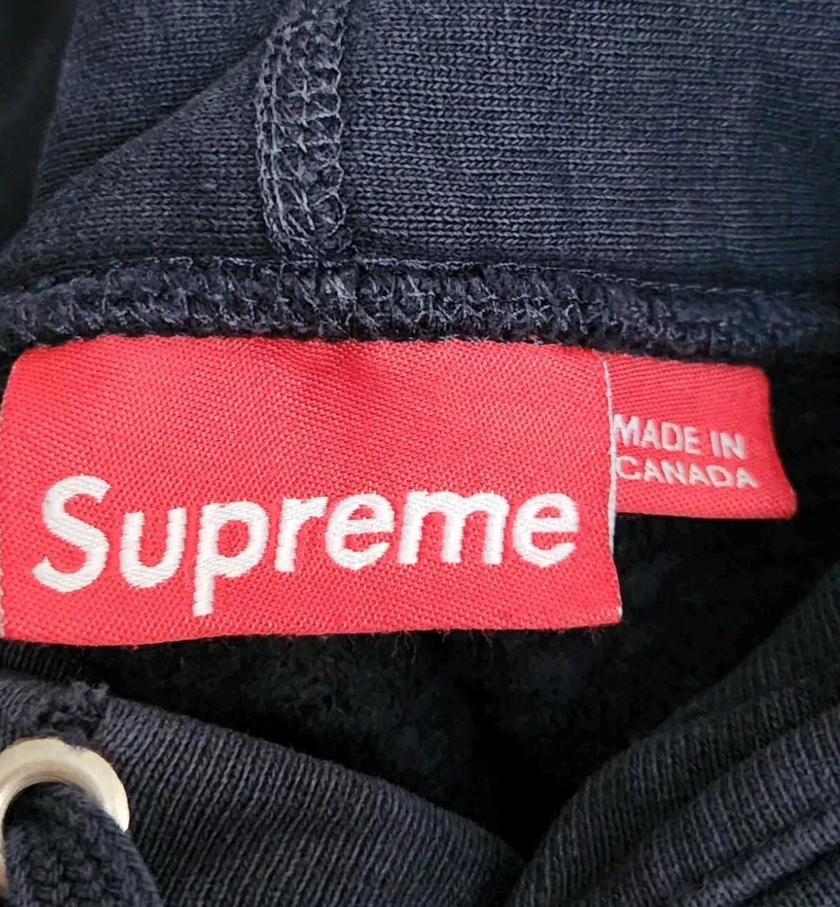 FW12 Supreme Ultima Cena Felpa con Cappuccio Navy Hoodie L Large 2012 Vintage