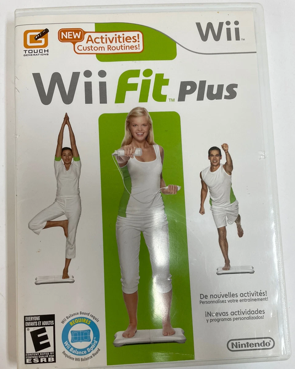 Wii Fit Plus Wii Game 45496901707 eBay