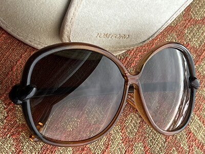 Tom Ford Ingrid TF 163 98P Tortoise Brown Frame & Bronze Lens