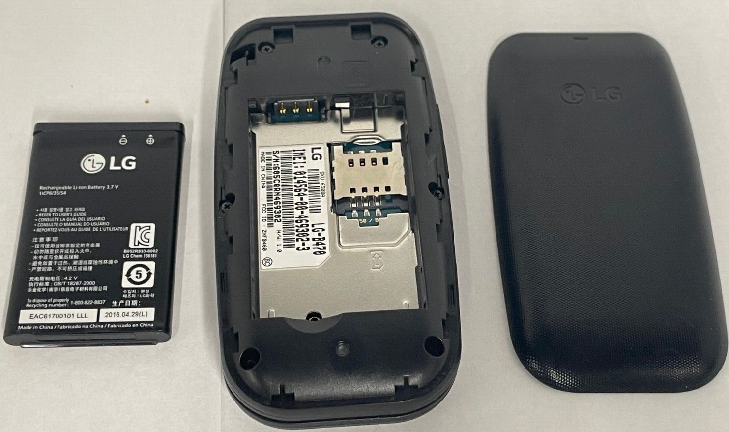 LG B470 3G Flip Cell Phone GSM Bluetooth Camera 652810518116 eBay