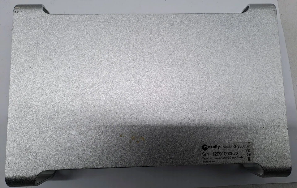 Macally G-S350SU eSATA and USB 2.0 External Drive -750GB/no power adapter - Image 3 of 4